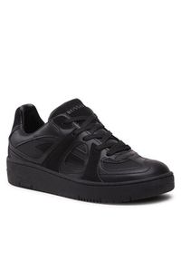 Trussardi Jeans - Trussardi Sneakersy 79A00844 Czarny. Kolor: czarny. Materiał: skóra #3