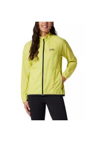MOUNTAIN HARDWEAR - Wiatrówka damska Mountain Hardwear Kor Airshell Full Zip. Kolor: zielony