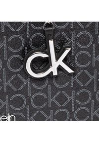 Calvin Klein Torebka Shopper Md K60K607427 Czarny. Kolor: czarny. Materiał: skórzane #6