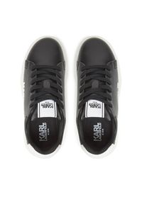 Karl Lagerfeld Kids Sneakersy Z30381 M Czarny. Kolor: czarny. Materiał: skóra #4
