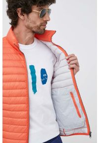 Colmar kurtka puchowa męska kolor pomarańczowy przejściowa. Okazja: na co dzień. Kolor: pomarańczowy. Materiał: puch. Styl: casual #5