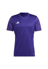 Adidas - Koszulka męska adidas Tabela 23 Jersey. Kolor: fioletowy. Materiał: jersey