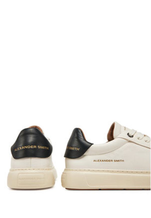 Alexander Smith Sneakersy Asbbsom 3661 Biały. Kolor: biały. Materiał: skóra