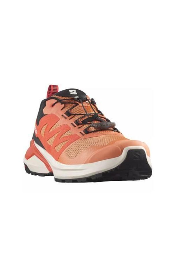 salomon - Buty do biegania męskie Salomon X-adventure. Kolor: pomarańczowy. Materiał: materiał. Szerokość cholewki: normalna. Sport: bieganie