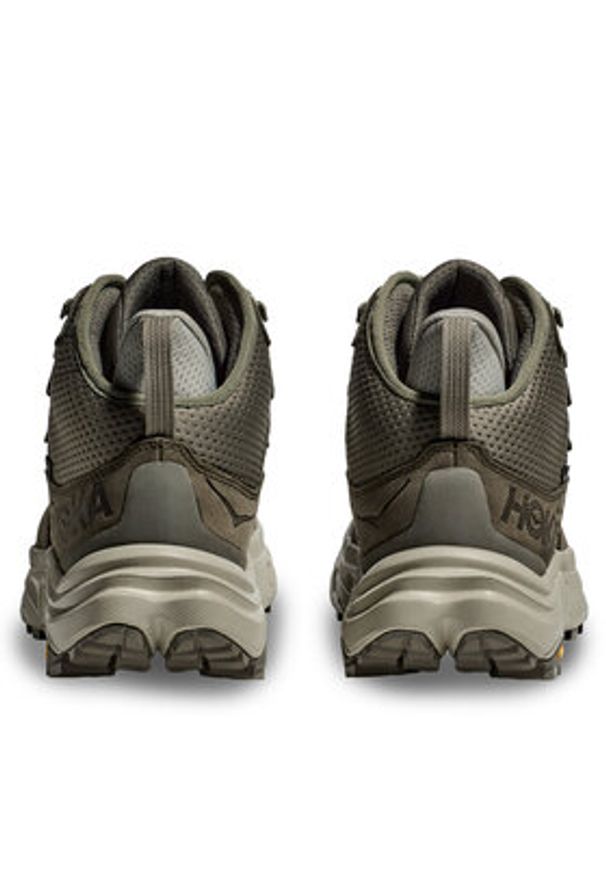 HOKA - Hoka Trekkingi Anacapa 2 Mid Gtx GORE-TEX 1141633 Khaki. Kolor: brązowy. Materiał: skóra. Technologia: Gore-Tex. Sport: turystyka piesza