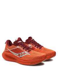 Saucony Buty do biegania Ride 17 S20924 Czerwony. Kolor: czerwony. Materiał: materiał #5