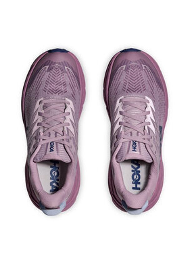 HOKA - Hoka Buty do biegania Challenger 8 Gtx 1171959 Fioletowy. Kolor: fioletowy. Materiał: materiał