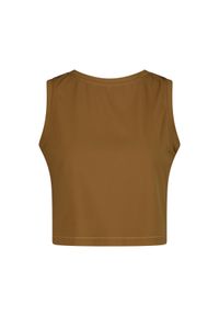 Damski crop top CMP Sara. Kolor: brązowy #1