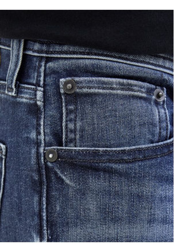 Jack & Jones Jeansy Glenn Original 12278144 Granatowy Slim Fit. Kolor: niebieski