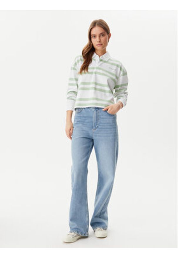Guess Jeans Bluzka W5RP50 KCPS1 Kolorowy Regular Fit. Materiał: bawełna. Wzór: kolorowy