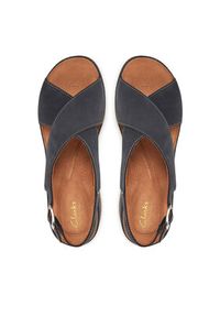 Clarks Sandały Kassanda Step 26181440 Granatowy. Kolor: niebieski. Materiał: skóra, nubuk #5