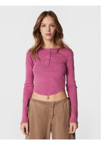 BDG Urban Outfitters Bluzka 75260075 Różowy Regular Fit. Kolor: różowy. Materiał: bawełna #1