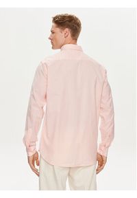 TOMMY HILFIGER - Tommy Hilfiger Koszula MW0MW30934 Różowy Regular Fit. Kolor: różowy. Materiał: bawełna #5