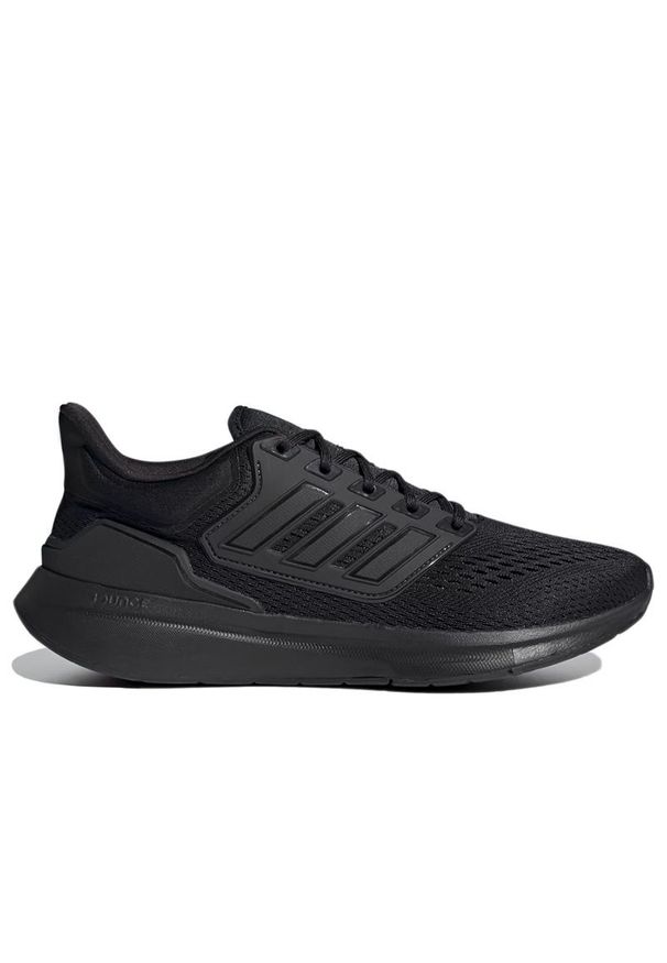 Adidas - Buty adidas EQ21 Run H00521 - czarne. Zapięcie: sznurówki. Kolor: czarny. Materiał: guma, materiał. Szerokość cholewki: normalna. Sport: bieganie