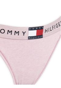 TOMMY HILFIGER - Tommy Hilfiger Stringi UW0UW06095 Różowy. Kolor: różowy. Materiał: bawełna #5