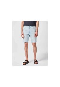 Wrangler MĘSKIE SZORTY JEANSOWE TEXAS SHORTS GUARDIAN 112351259. Materiał: jeans