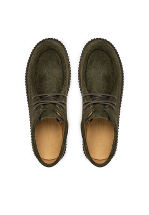 Weekend Max Mara Półbuty Kapoknew 2525526075600 Zielony. Kolor: zielony. Materiał: skóra, zamsz