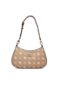 Guess Torebka Emelie Logo HWGP99 28180 Beżowy. Kolor: beżowy. Materiał: skórzane #1