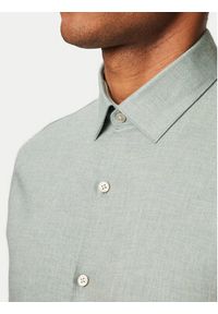 Calvin Klein Koszula LV019EU148 Zielony jasny Slim Fit. Kolor: zielony. Materiał: bawełna #5
