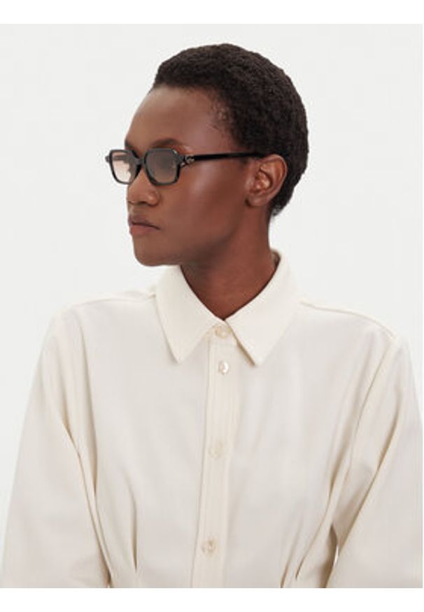 Furla Okulary przeciwsłoneczne Sunglasses WD00153-A.0116-O6000-4-401-20-CN-D Czarny. Kolor: czarny