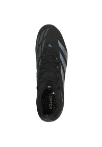Adidas - Buty piłkarskie adidas Predator Pro Fg M IG7779 czarne. Zapięcie: sznurówki. Kolor: czarny. Materiał: syntetyk. Sport: piłka nożna