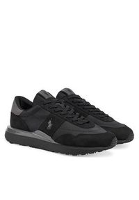Polo Ralph Lauren Sneakersy Train 89 Pp 809965080002 Czarny. Kolor: czarny. Materiał: skóra