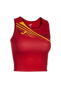Biustonosz dla kobiet Joma Elite X. Kolor: czerwony. Sezon: lato. Sport: bieganie #1