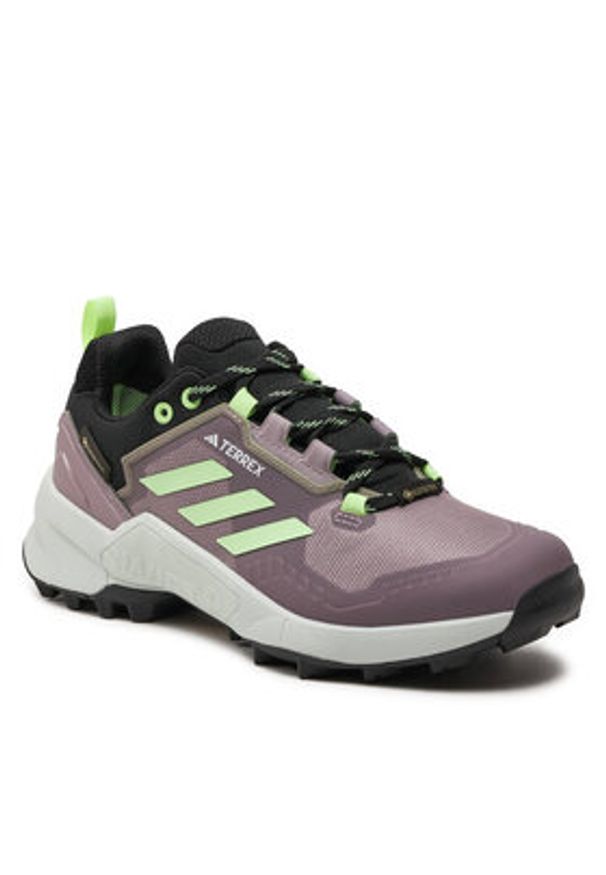 Adidas - adidas Trekkingi Terrex Swift R3 GORE-TEX IE5071 Fioletowy. Kolor: fioletowy. Materiał: materiał