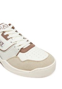 EA7 Emporio Armani Sneakersy X8X187 XK402 U475 Biały. Kolor: biały. Materiał: skóra #4