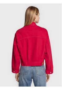 LTB Kurtka jeansowa Celia 61028 15244 Czerwony Oversize. Kolor: czerwony. Materiał: jeans, bawełna #3