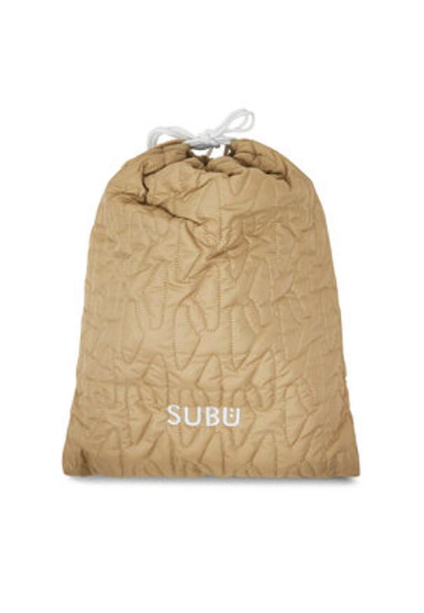 Subu Kapcie Outline Beżowy. Kolor: beżowy. Materiał: materiał