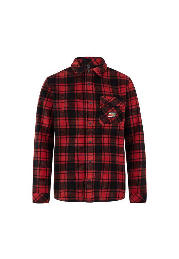 Koszula Protest Outwell. Kolor: czerwony