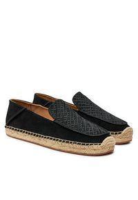 BOSS - Boss Espadryle Madeira Slon Sdapcmn 50522049 Czarny. Kolor: czarny. Materiał: skóra, zamsz #6