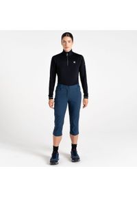 DARE 2B - Spodenki turystyczne damskie Melodic 3/4. Kolor: zielony, brązowy, wielokolorowy. Materiał: elastan, nylon, materiał. Sport: turystyka piesza #1