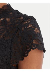 Morgan Bluzka 261-DBODY Czarny Slim Fit. Kolor: czarny. Materiał: syntetyk #5