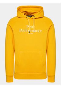 Peak Performance Bluza Original G77756420 Żółty Regular Fit. Kolor: żółty. Materiał: bawełna #1