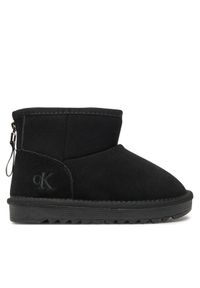 Calvin Klein Jeans Śniegowce Fur Boot V3A5-81036-0187 S Czarny. Kolor: czarny. Materiał: skóra, zamsz #1