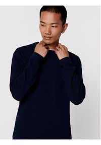Only & Sons Sweter Panter 22016980 Granatowy Regular Fit. Kolor: niebieski. Materiał: bawełna. Wzór: motyw zwierzęcy #5