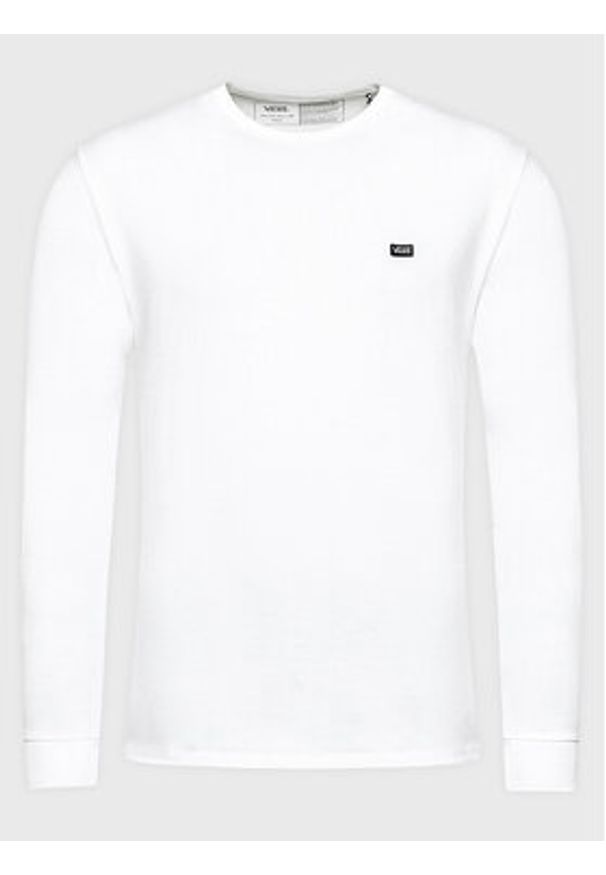 Vans Longsleeve Mn Off The Wall Classic VN0A4TUR Biały Regular Fit. Kolor: biały. Materiał: bawełna. Długość rękawa: długi rękaw