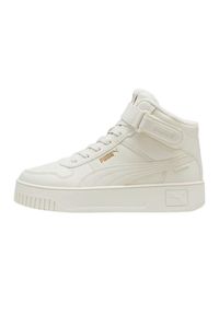 Puma - Kobiety/Panie Carina Street Mid Cut Trainers. Kolor: biały. Sport: turystyka piesza