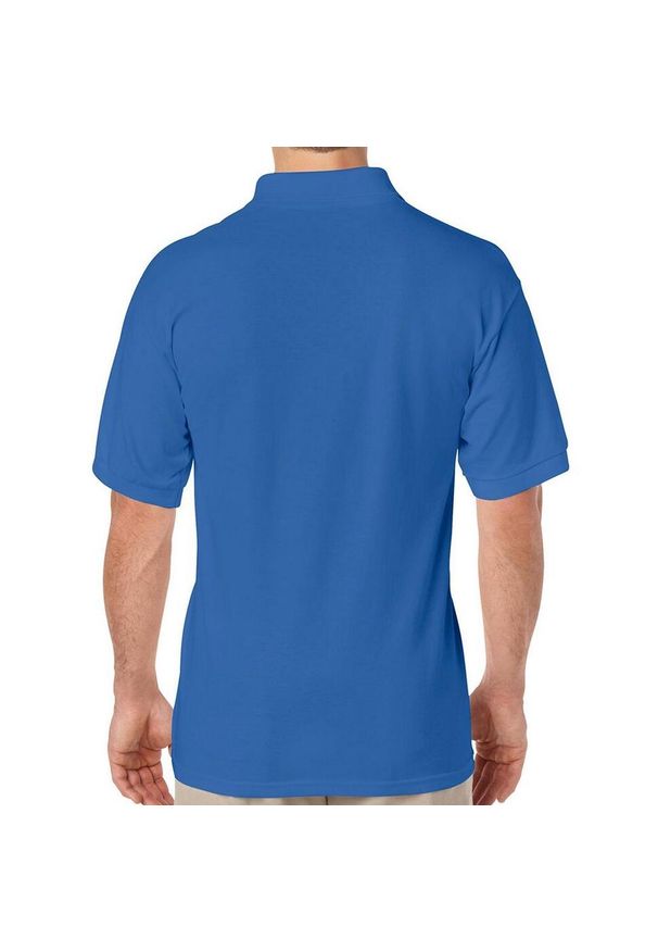 GILDAN - Koszulka Polo Dla Dorosłych Unisex DryBlend. Typ kołnierza: polo. Kolor: niebieski