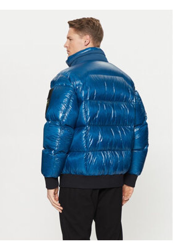 BOSS Kurtka puchowa Ronnie 50522627 Niebieski Regular Fit. Kolor: niebieski. Materiał: syntetyk
