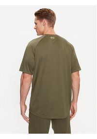 Under Armour T-Shirt Ua Tech Prt Fill Ss 1380785 Khaki Loose Fit. Kolor: brązowy. Materiał: syntetyk #5
