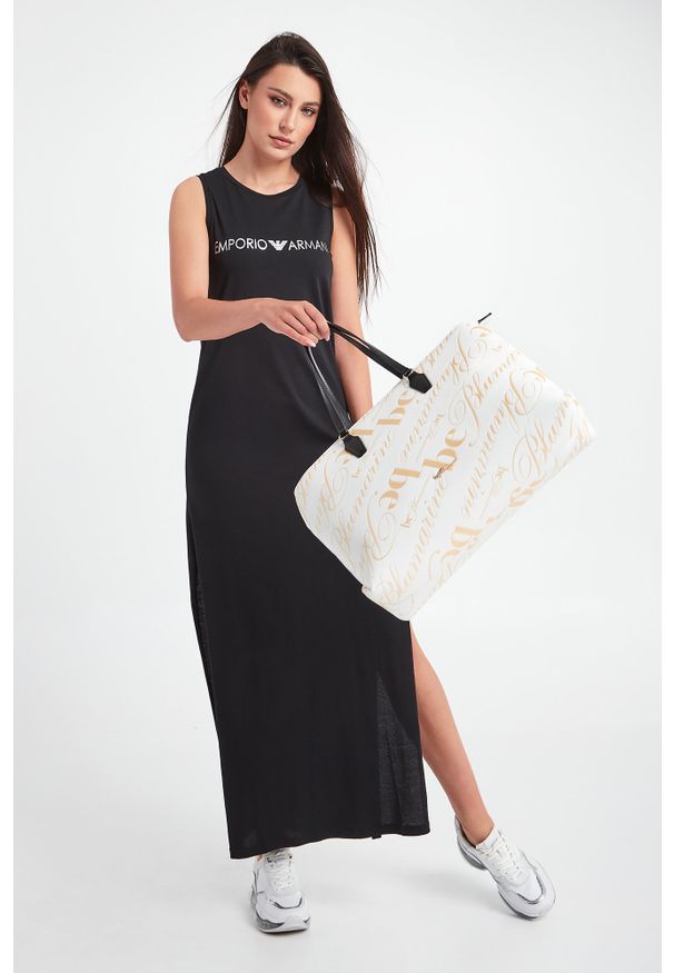 BeBlumarine - TOREBKA BE BLUMARINE. Wzór: aplikacja. Dodatki: z aplikacjami. Materiał: z tłoczeniem