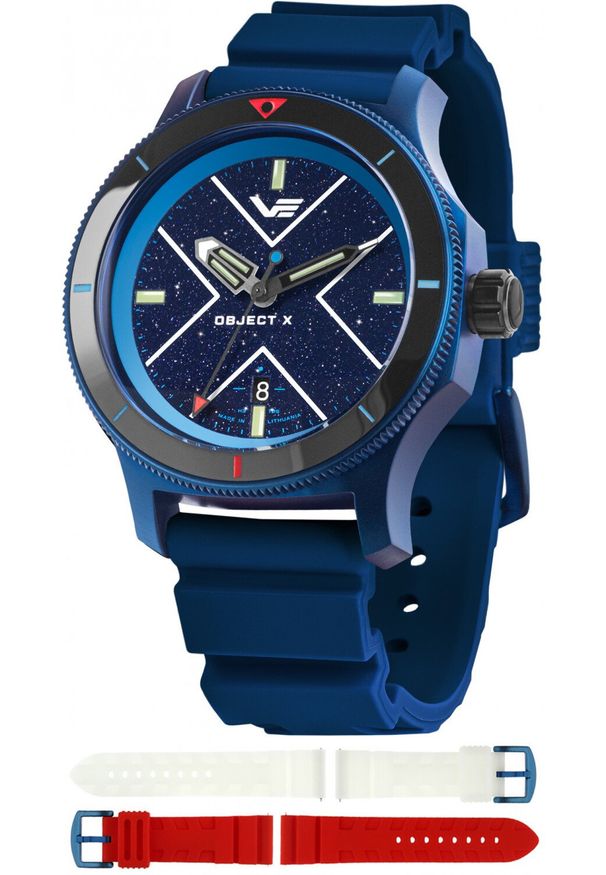 Zegarek męski Vostok Europe NH35A-599E776SBL niebieski. Kolor: niebieski