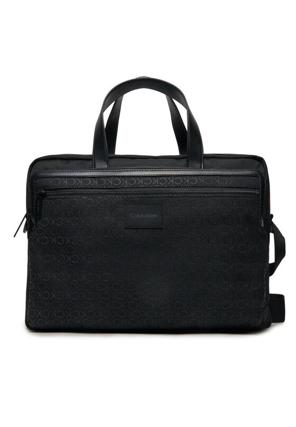 Calvin Klein Plecak Remote Conv. Laptop K50K512395 Czarny. Kolor: czarny. Materiał: materiał
