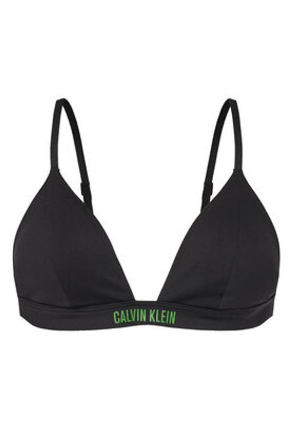Calvin Klein Swimwear Góra od bikini KW0KW02785 Czarny. Kolor: czarny. Materiał: syntetyk