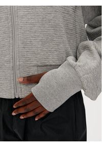 Adidas - adidas Bluza ALL SZN IY6833 Szary Loose Fit. Kolor: szary. Materiał: bawełna #4