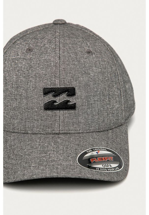Billabong - Czapka z daszkiem. Kolor: szary