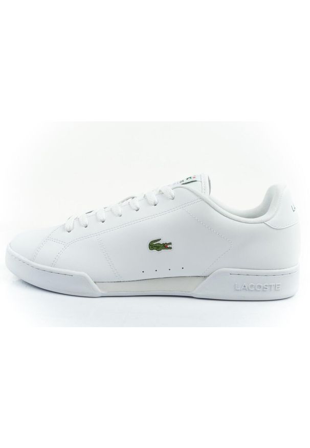 Buty sportowe męskie Lacoste Carnaby Cup 125 2. Kolor: biały. Materiał: skóra